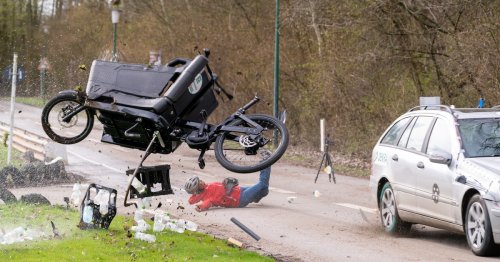 Die Gefahren eines Lastenrads: Verkehrswacht klärt auf