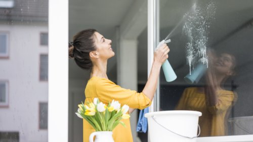 Hilft auch für die Dusche: Mit diesem Mittel bekommen Sie Ihre Fenster streifenfrei sauber