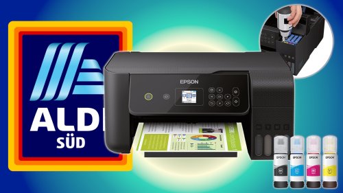 Epson EcoTank im Aldi-Deal: 3-in-1-Drucker mit viel Tinte für wenig Geld