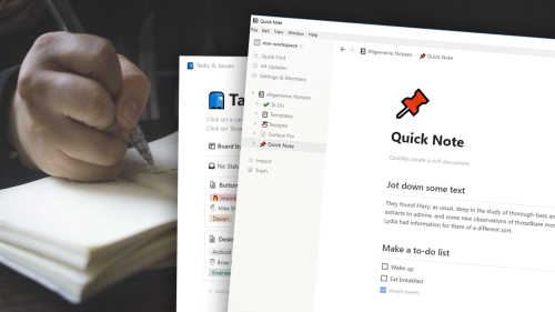 Ob To-Do-Liste oder Notizen - die Zahl an Organisations-Apps ist lang und viele davon decken nur wenige Features ab. Daraus resultiert Chaos und kaum mehr jemand behält den Überlick, welche Info in welchem Tool steht. Die Freeware Notion hingegen bündelt Texte, Notizen und Tabellen elegant in einer App. Nun hat das Tool einige neue Features erhalten.