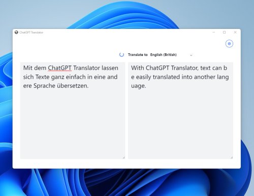 ChatGPT Translator