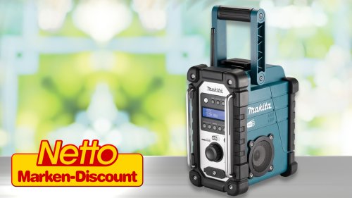 DAB+-Radio im Netto-Deal: Makita-Modell für besseren Baustellen-Sound?