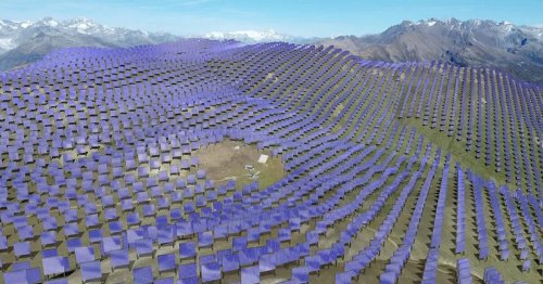 So groß wie 700 Fußballfelder: Gigantische Solaranlage in den Alpen geplant