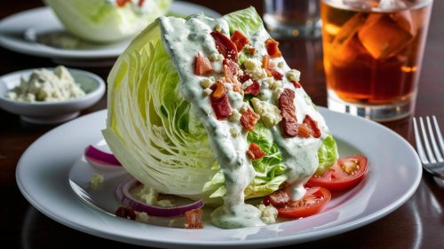 Why You Should Avoid Ordering Wedge Salads At A Restaurant