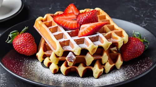 The Genius Trick For Crispy Waffles Every Time Is A Simple Finishing Touch