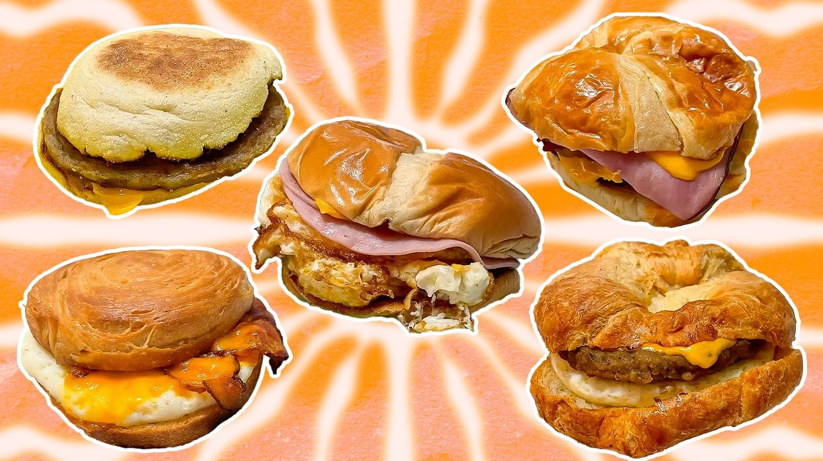 Fast Food Breakfast Sandwiches Ranked From Worst To Best