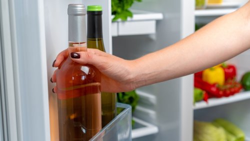 Stop Wine Bottles From Rolling Around In Your Fridge With This Cheap Add-On