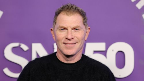 The Secret To Bobby Flay's Copycat McDonald's Shamrock Shake Is Going Heavy On This Ingredient