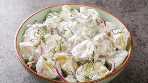 The Smartest Way To Dress Potato Salad, According To Julia Child