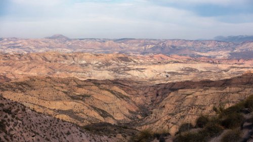 Photographing the Gorafe Desert