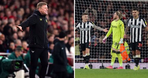 Eddie Howe can't hide Newcastle United fury as Alan Shearer sums up dismal Arsenal showing