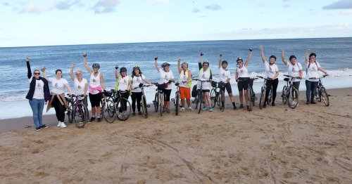 Forty women complete the last leg of their #PeddleAgainstPatriarchy journey