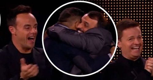 Ant and Dec celebrate as Limitless Win father and son win £250k