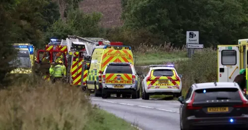 Four remain in hospital after A696 crash in Northumberland as police inquiries continue