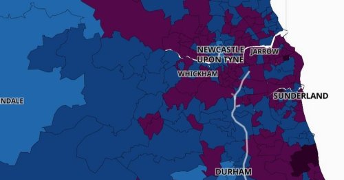 Latest Covid rates in your area as infections drop sharply around the North East