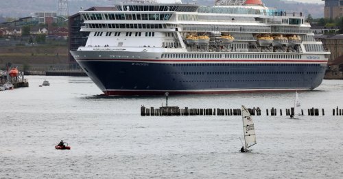In pictures: See the beautiful Balmoral cruise ship sail down River Tyne