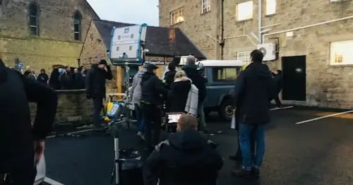 Vera filming takes place in Northumberland village ahead of its busiest weekend of the year