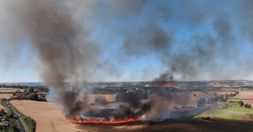 Greenside wildfire LIVE: Updates as firefighters tackle ferocious flames with smoke seen for miles