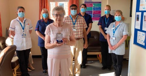 Medal for South Shields nurse marking 60 years living with diabetes