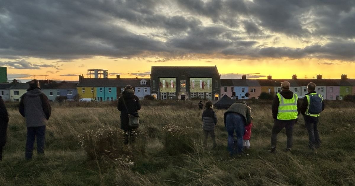 Hard to pronounce Northumberland coastal village hundreds of