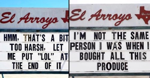 Restaurant Sign Is Full Of Lasting Jokes And Insight