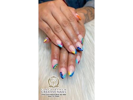 Our nail artists are the best with nail designs and treatments