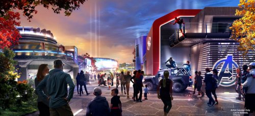 Avengers Campus : Disneyland Paris dévoile une vidéo du land Marvel (et l'attraction Iron Man)