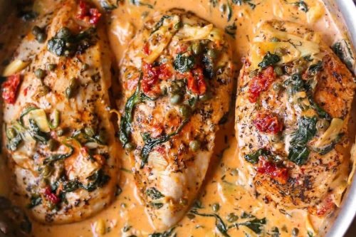 Recipe of the day: Salsa stuffed chicken breasts