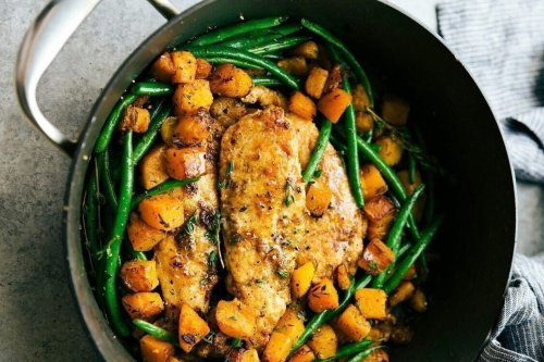 Recipe of the day: Apple cider chicken with butternut squash
