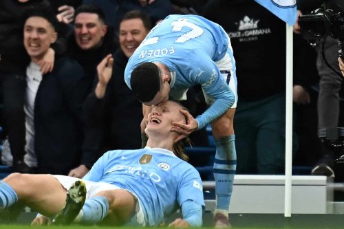 Foden double inspires Man City to derby day fightback over Man United