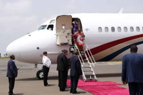 The luxury life of King Mswati III: eSwatini monarch arrives in SA in ‘flying palace’