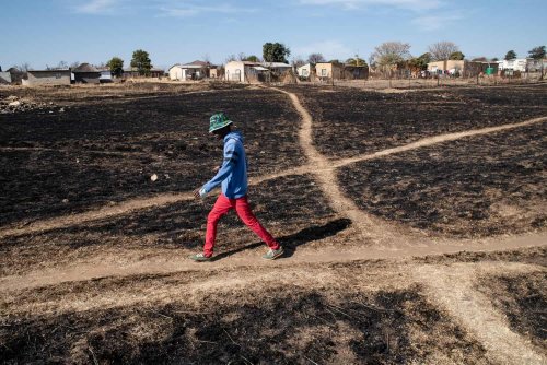 Pics: Limpopo village where the ground is on fire