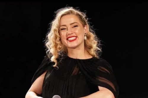 ‘Bursting times three’: Amber Heard announces birth of her twins