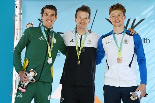 Daryl Impey beaming with pride after snatching Games medal