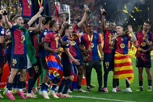 Barcelona edge Real Madrid in extra time to win wild Copa final