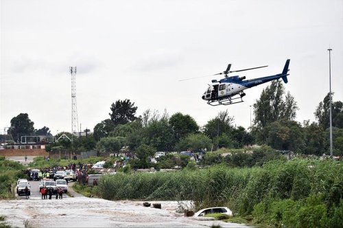 How floods hurt Joburg: Cars swept away and homes submerged