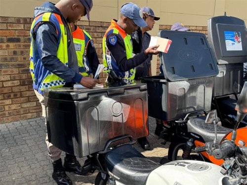 Metro police impound illegal and unsafe delivery bike operations in Rosebank | Rosebank Killarney Gazette