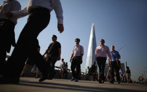 Commuter numbers into City of London nearly double with Wednesdays and Thursdays busiest