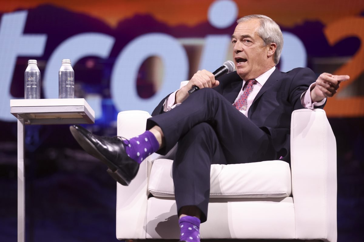 Nigel Farage's crypto punt is unlikely to end well