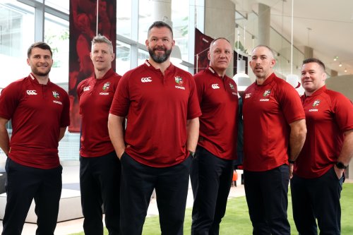 Farrell draws heavily on Ireland staff for British and Irish Lions coaches