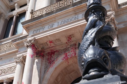 Exclusive: JP Morgan’s City of London office vandalised