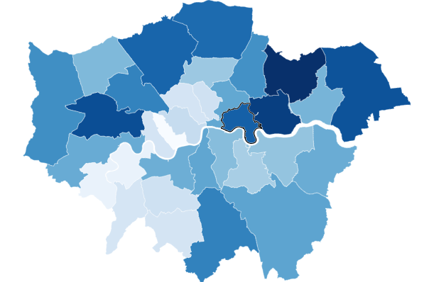 How many Covid-19 infections are there in your London borough?