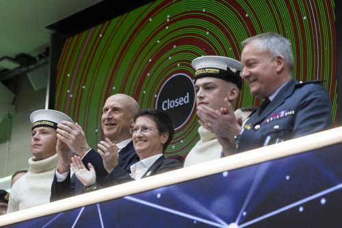 Defence secretary tells City sector is ‘open for business’