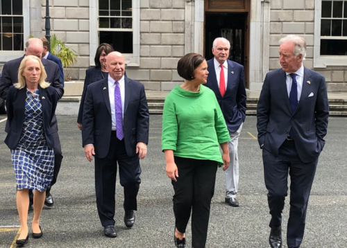 US issues final Brexit warning to UK not to take unilateral action as American delegation visits Dublin and Belfast