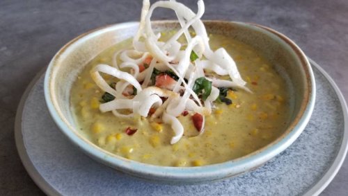 Thai curry corn and crab chowder - Cityline