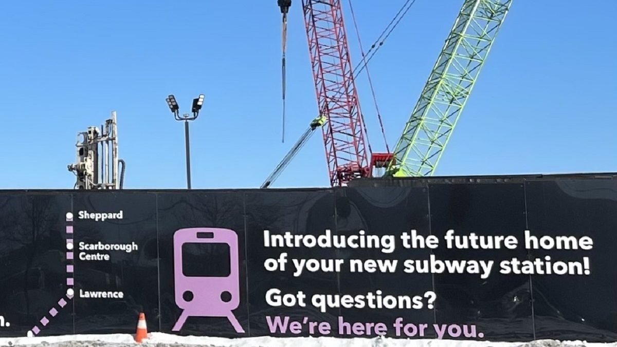 Scarborough subway extension tunnelling stalled near Highway 401 for months