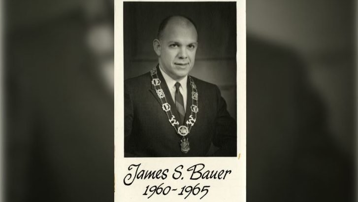 Waterloo’s youngest-ever mayor James Bauer dies at 95