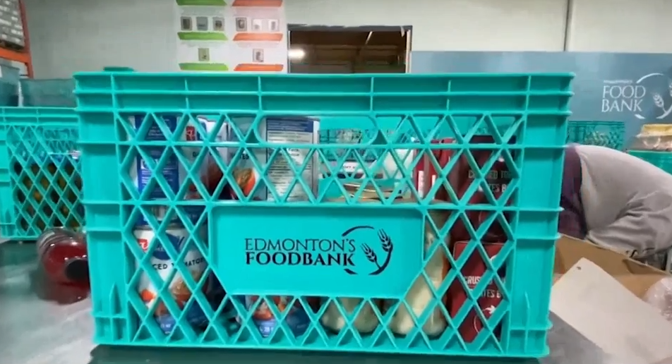 Edmonton’s Food Bank struggling with demand