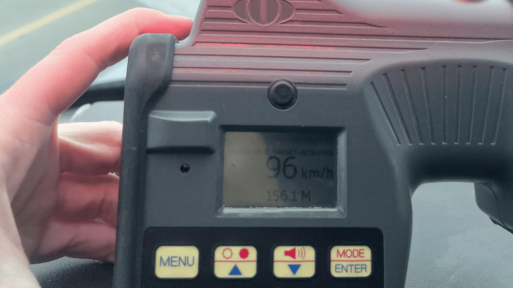 Driver caught going almost double the speed limit in Wellesley