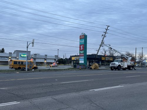 BMW driver ran 2 red lights before fatal crash into hydro pole: Toronto police